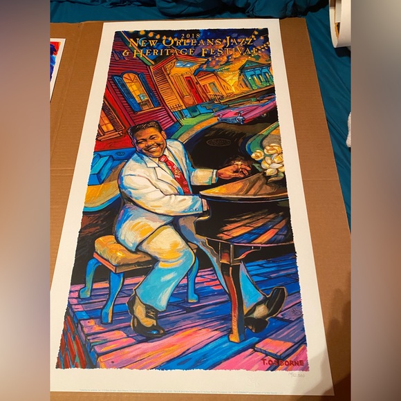 Abstract artwork / Jazz Fest Posters / Prints / Oil paintings - Picture 15 of 16